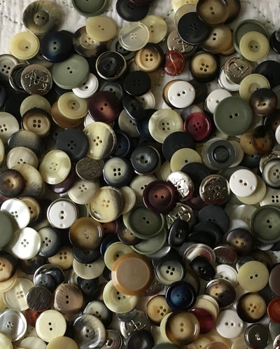 vintage buttons, buttons, Lot of buttons, altered books, junk journals, books for sale, recycled parts 4 art, etsy, https://www.etsy.com/shop/recycledparts4art