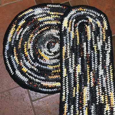 Crochet workshop, rattie rag rug, online class